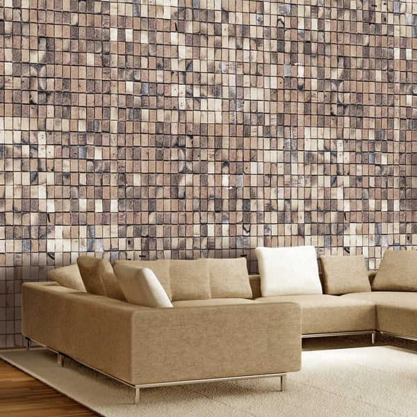 Velkoformátová tapeta Artgeist Brick Mosaic, 280 x 400 cm