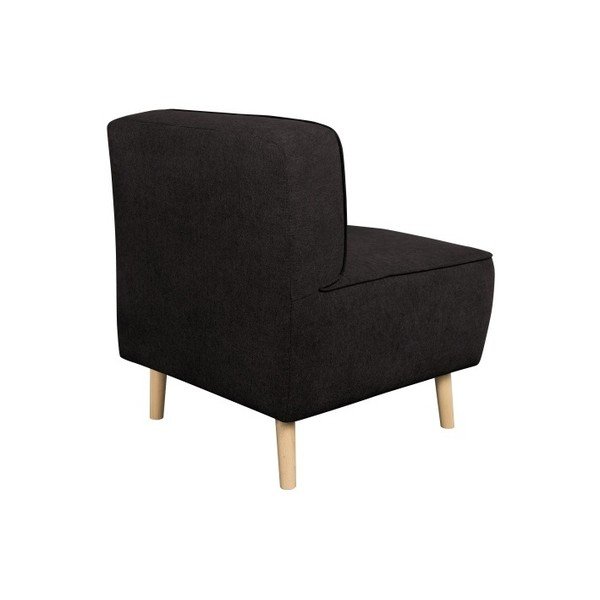 Černé křeslo Kooko Home Lounge-image-3