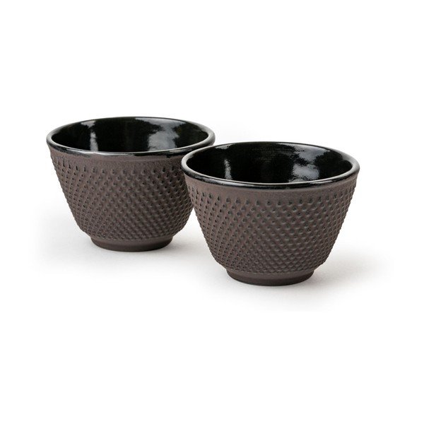 Vínové šálky v sadě 2 ks z litiny 100 ml Xilin – Bredemeijer