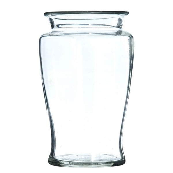 Skleněná váza Clear, 20 cm