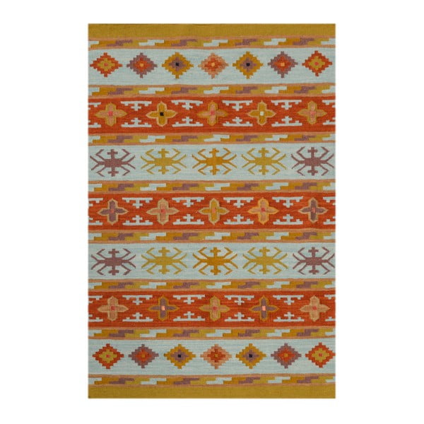 Ručně tkaný koberec Kilim Floral, 120x180 cm