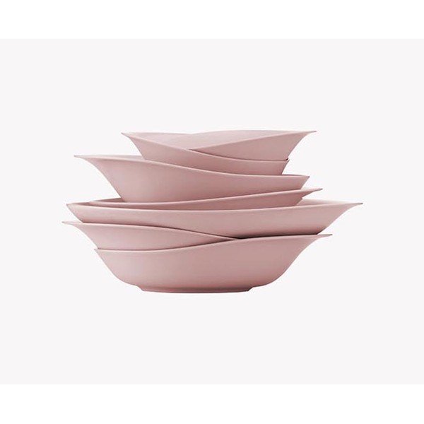 29dílná sada růžového porcelánového nádobí Kütahya Porselen Rose-image-1