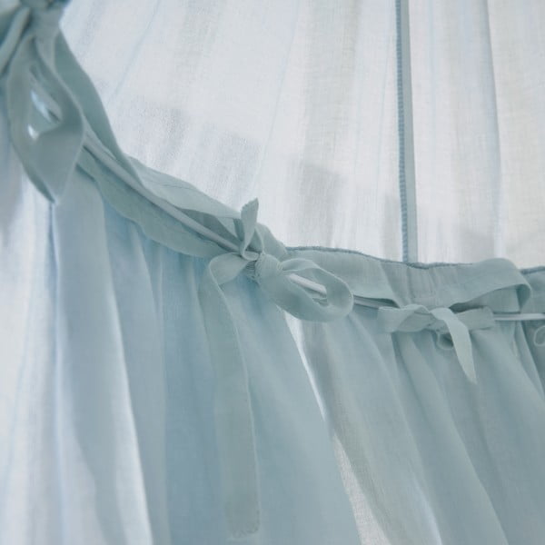 Světle modrý bavlněný baldachýn Carelene – Kave Home-image-2