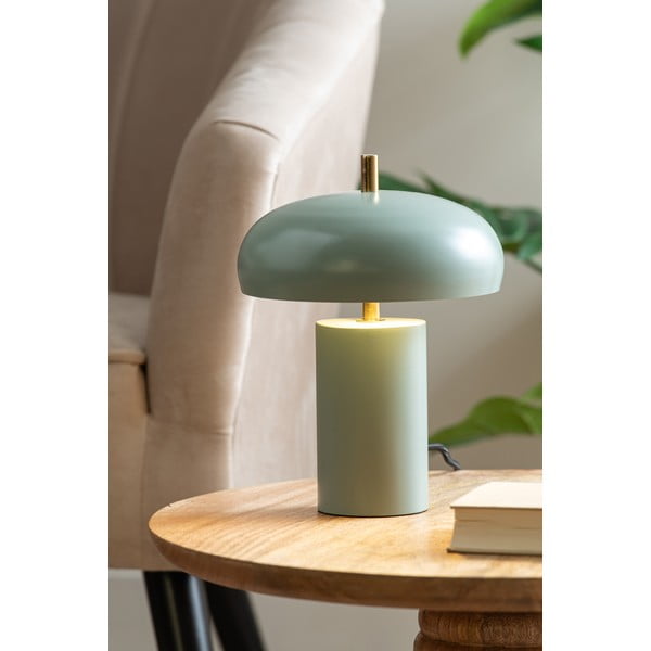 Šalvějově zelená stolní lampa (výška 24 cm) Joya  – Leitmotiv-image-1
