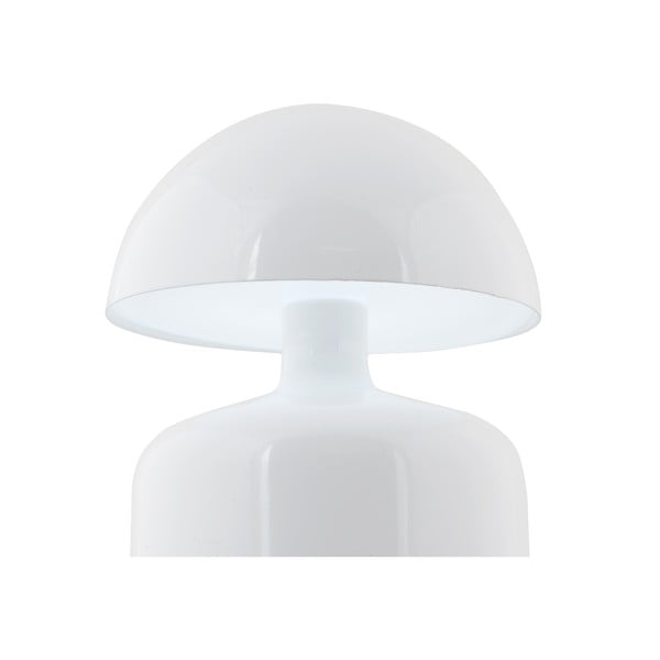 Bílá LED stolní lampa s kovovým stínidlem (výška 14 cm) Impetu – Leitmotiv-image-3