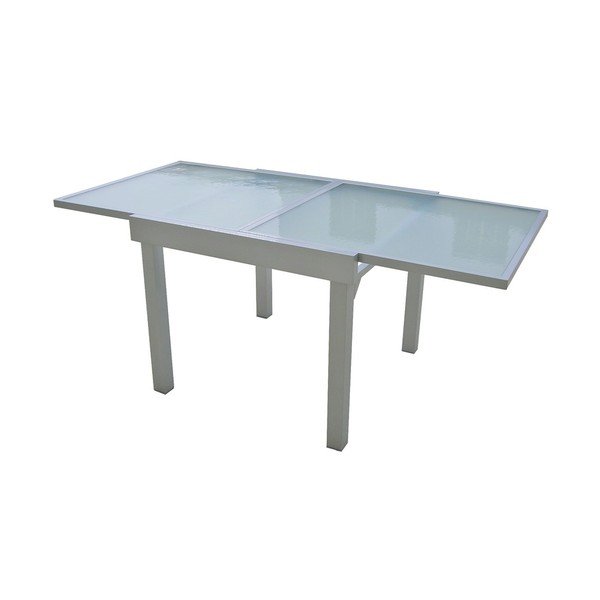 Zahradní jídelní stůl se skleněnou deskou 90x90 cm Lola – Garden Pleasure-image-2