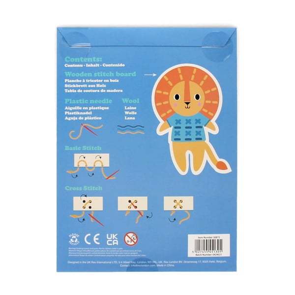 Sada na vyšívání Lion – Rex London-image-3