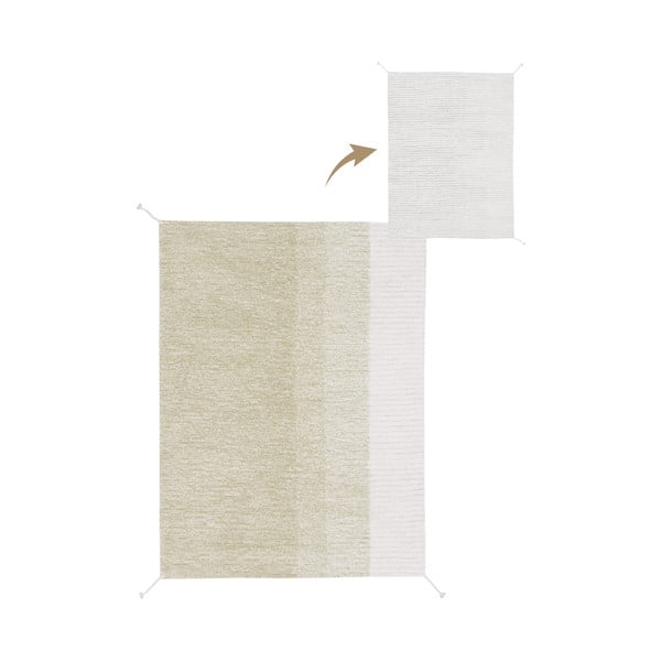 Světle zelený bavlněný koberec 120x160 cm Gelato Green – Lorena Canals