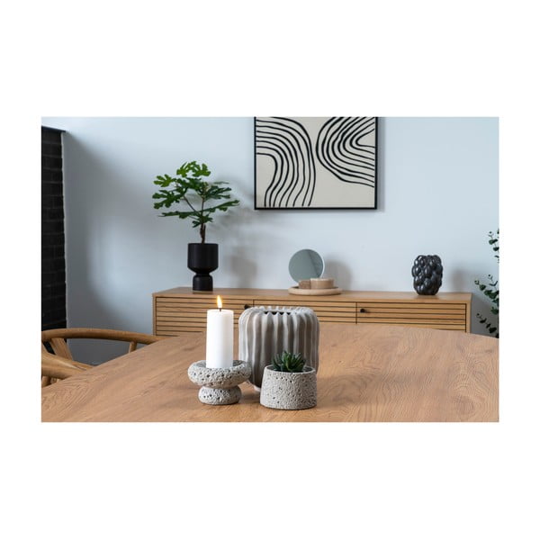 Svícny na čajovou svíčku z cementu v sadě 2 ks – House Nordic-image-2