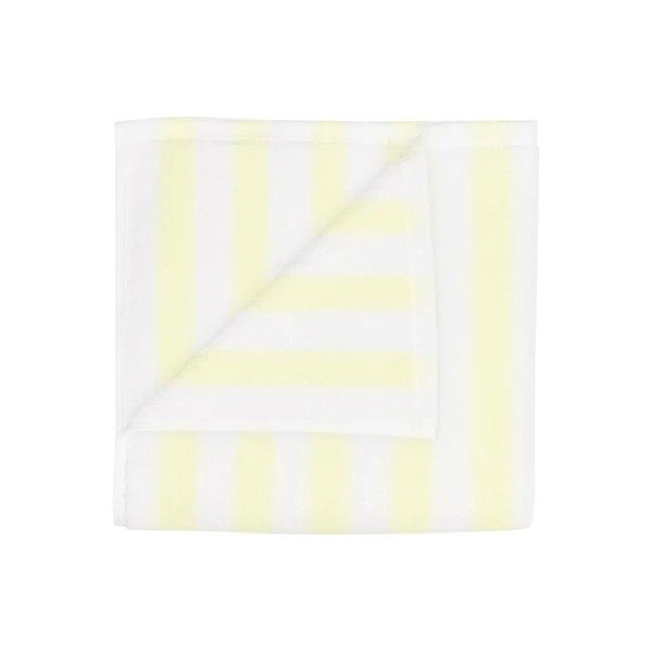 Světle žluté/bílé froté ručníky v sadě 2 ks z bio bavlny 30x50 cm Arto – Blomus