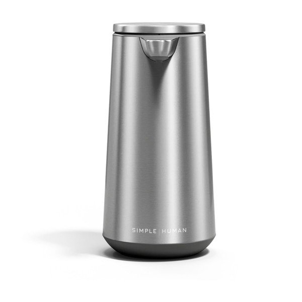 Bezdotykový dávkovač mýdla z nerezové oceli v matně stříbrné barvě 296 ml – simplehuman-image-3