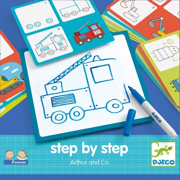 Kreativní sada Djeco Step By Step Artur-image-1