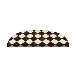 Sada 16 nášlapů na schody Vitaus Chessboard, 20 x 65 cm