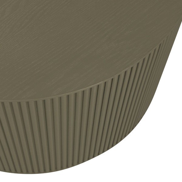 Khaki kulatý konferenční stolek ø 60 cm Sanne – WOOOD-image-3
