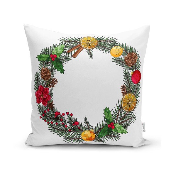 Povlak na polštář s vánočním motivem 43x43 cm – Mila Home