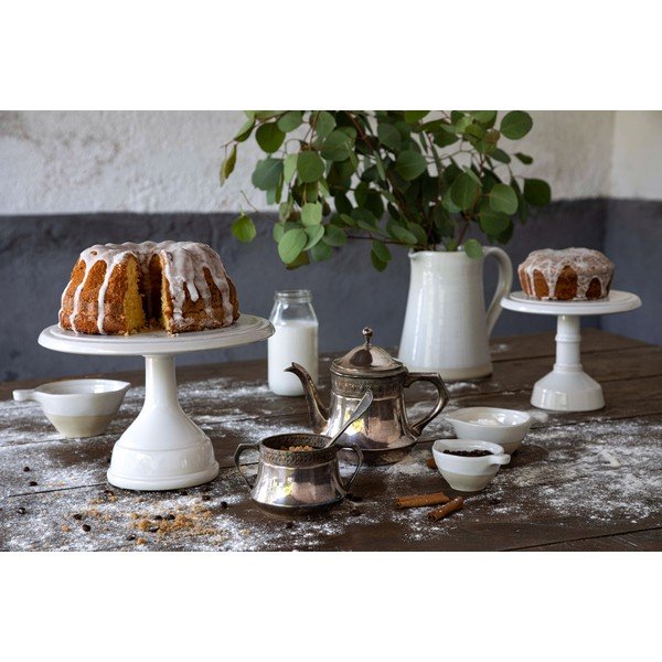 Bílý kameninový stojan na dort Casafina Cook & Host, 26 x 18 cm-image-2