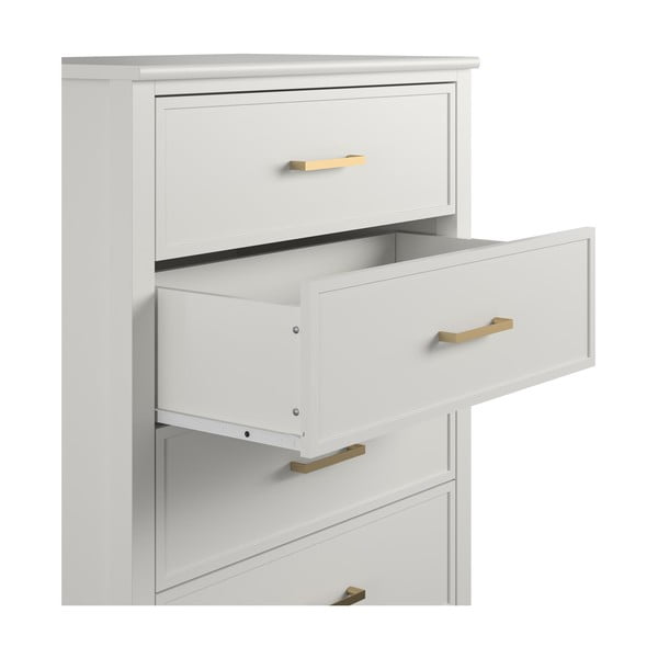 Bílá komoda CosmoLiving by Cosmopolitan Westerleigh, 75 x 106 cm-image-2