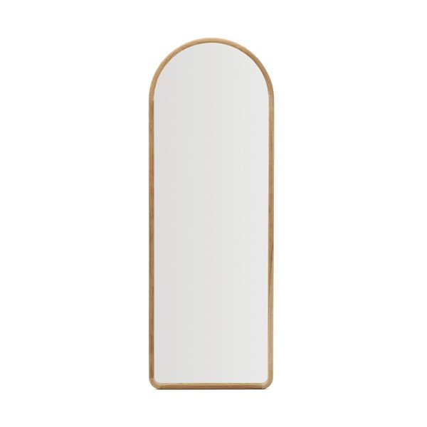 Nástěnné zrcadlo s dřevěným rámem 55x155 cm Milsa – Kave Home