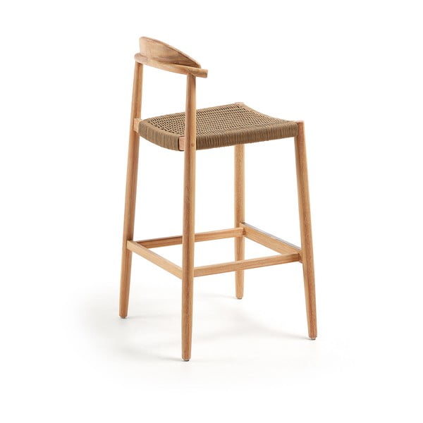 Venkovní barová židle z eukalyptového dřeva Kave Home Glynis-image-3