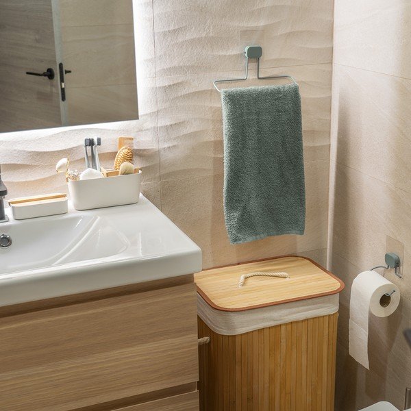 Samodržící kovový držák na ručníky Grena – Compactor-image-1