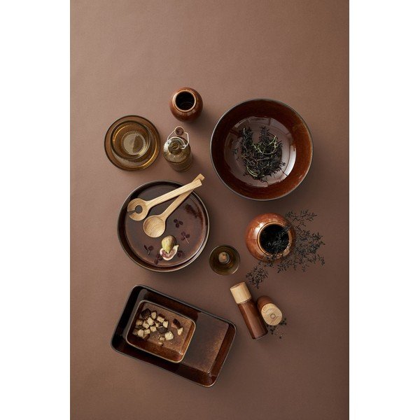 Jantarová keramická sada mlýnků na pepř a sůl 2 ks Gastro Amber – Bitz-image-1