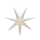 Světelná dekorace s vánočním motivem ve stříbrné barvě ø 75 cm Solvalla – Markslöjd