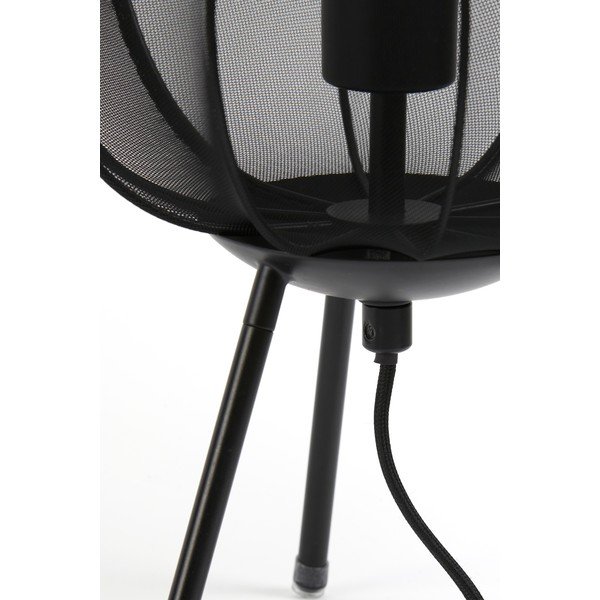 Černá stolní lampa (výška 45 cm) Plumeria – Light & Living-image-3