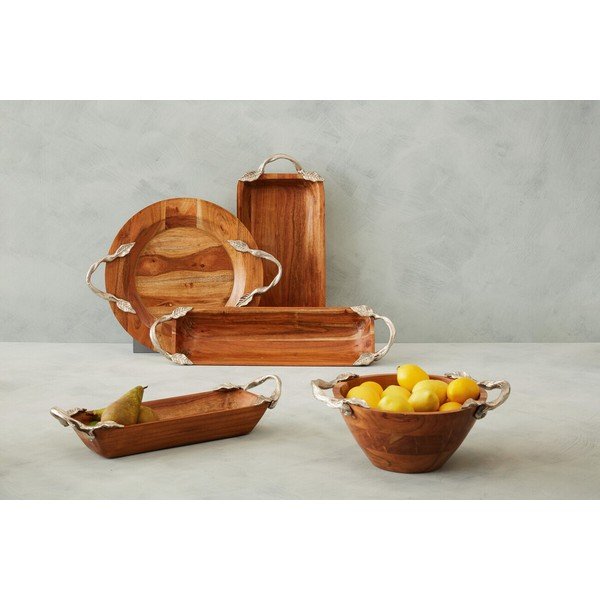 Dřevěný tác 14x54 cm Vine – Premier Housewares-image-2