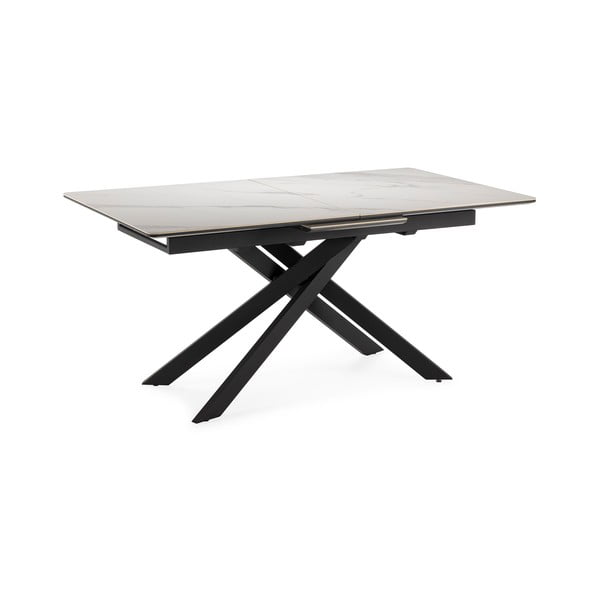 Rozkládací jídelní stůl s přídavnou deskou s keramickou deskou 89,5x160 cm Belma – Marckeric-image-3