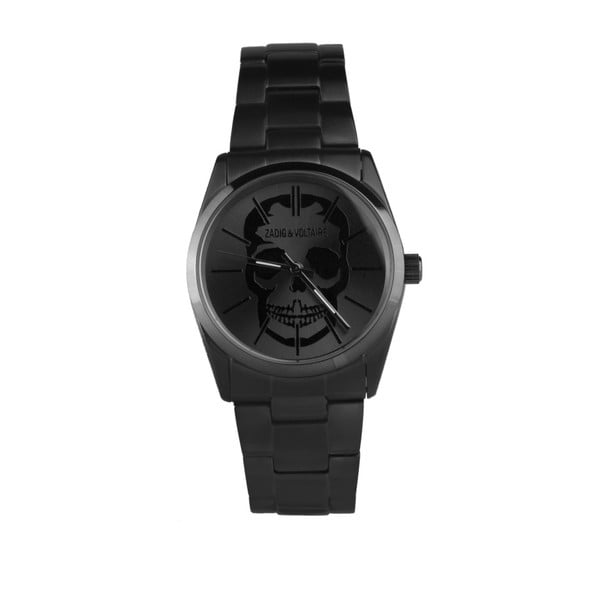 Pánské hodinky černé barvy Zadig & Voltaire Ezop