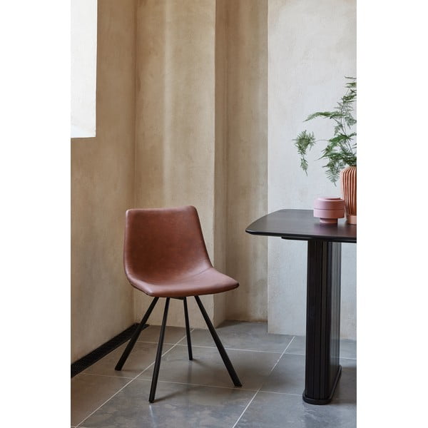 Koňakově hnědá jídelní židle Yukon – Unique Furniture-image-1