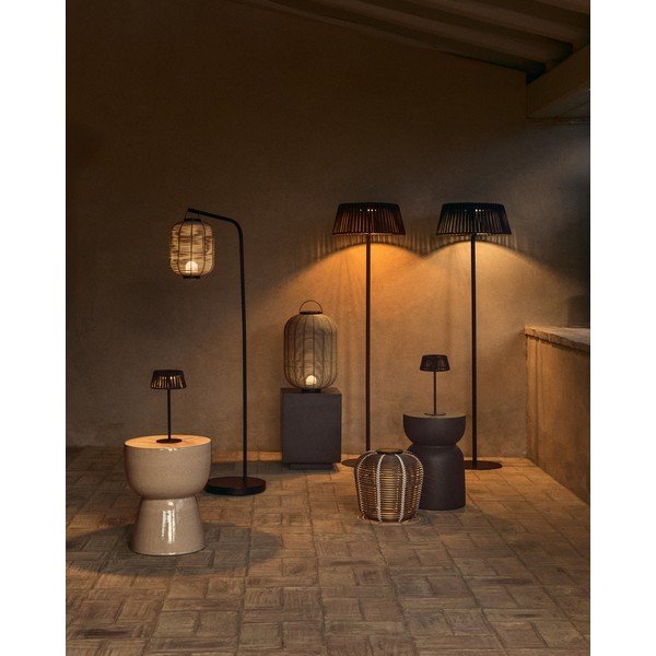 LED stolní /přenosné solární venkovní svítidlo (výška 30 cm) Aldet – Kave Home-image-2