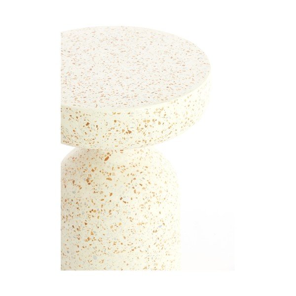 Terrazzo kulatý odkládací stolek ø 32 cm Moravit – Light & Living-image-4