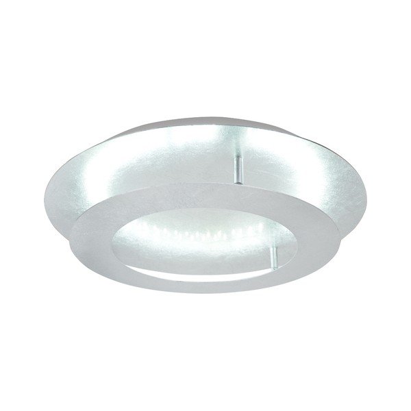 LED stropní svítidlo ve stříbrné barvě s kovovým stínidlem 50x50 cm Merle – Candellux Lighting