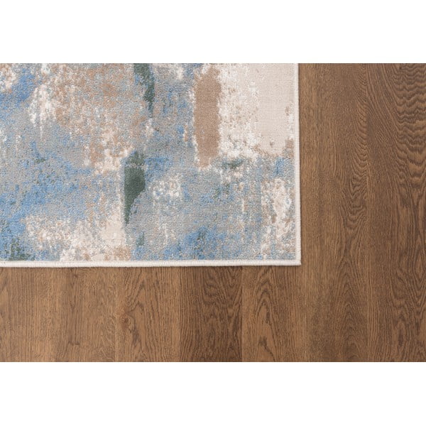 Světle modrý běhoun 80x300 cm Sensi Zashi – FD-image-4