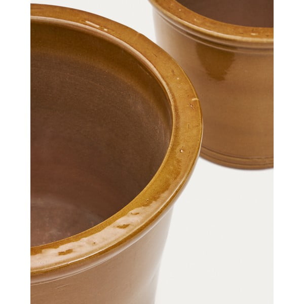 Květináče z terakoty v sadě 2 ks ø 47 cm Presili – Kave Home-image-4