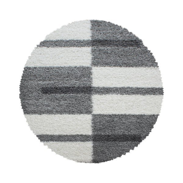 Šedý kulatý koberec ø 120 cm Gala – Ayyildiz Carpets