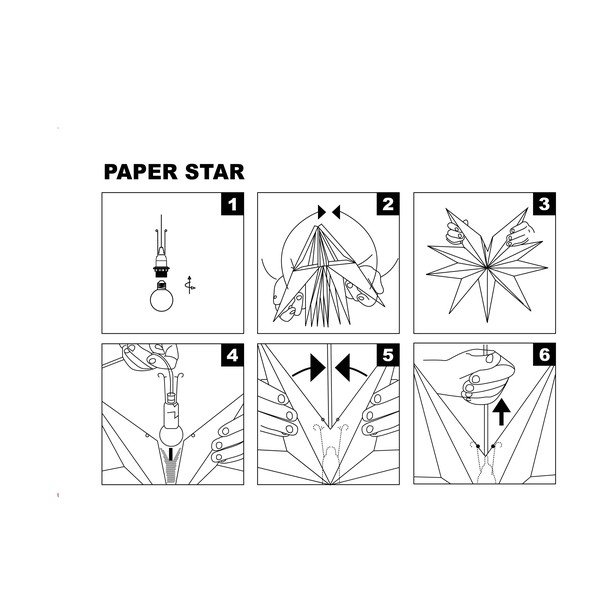Svítící hvězda Solvalla White, 100 cm-image-1