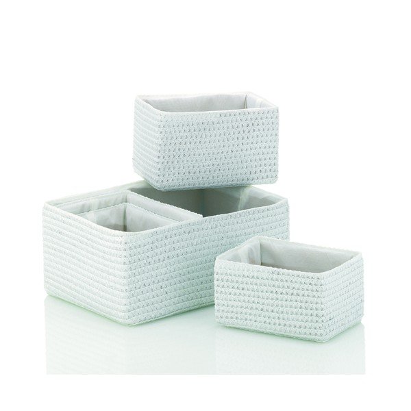 Sada 5 ks košíků Rimossa, bílá