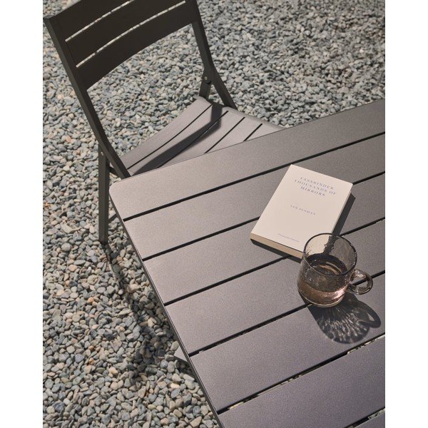 Kovový zahradní jídelní stůl 70x70 cm Torreta – Kave Home-image-4