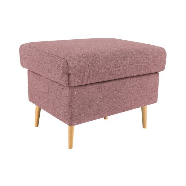 Růžová podnožka Mazzini Sofas Iris-image-2