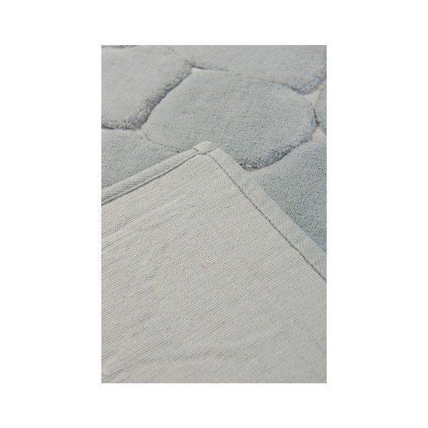 Sada 2 šedých bavlněných koupelnových předložek Confetti Bathmats Parma Grey-image-1