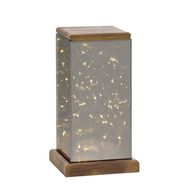 Lucerna s LED světýlky Villa Collection Lantern, výška 22,5 cm