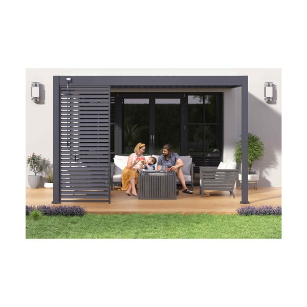 Zástěna pro bioklimatickou pergolu – Rojaplast