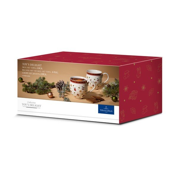 Bílé hrnky v sadě 2 ks s vánočním motivem – Villeroy&Boch-image-1