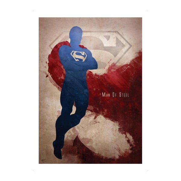 Plakát The Art of TV & Film Superman Vintage