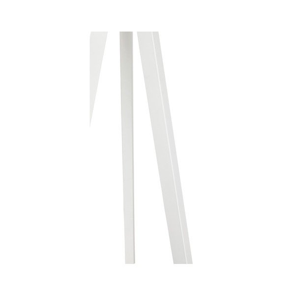 Stojací lampa s bílou konstrukcí a šedým stínítkem Kokoon Trivet-image-1