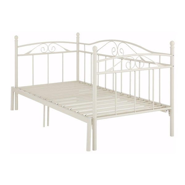 Bílá rozkládací postel Støraa Bibi, 90 x 200 cm