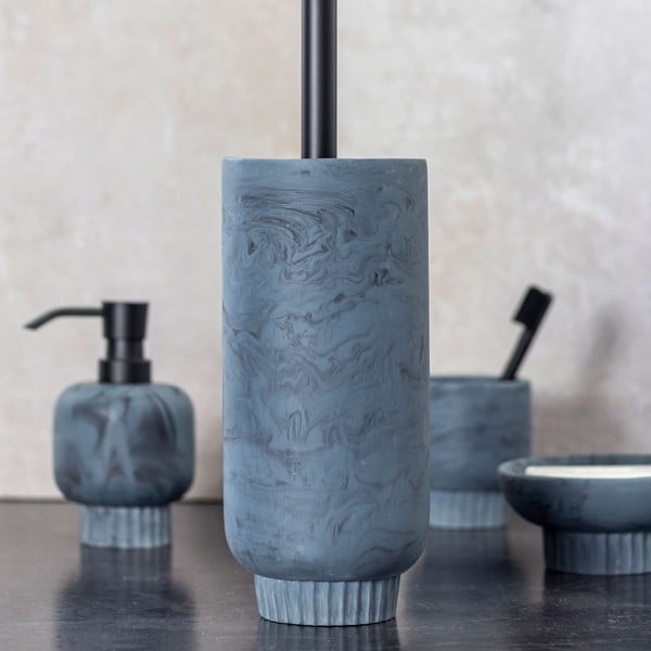 Modrá kamenná WC štětka Attitude – Mette Ditmer Denmark-image-2