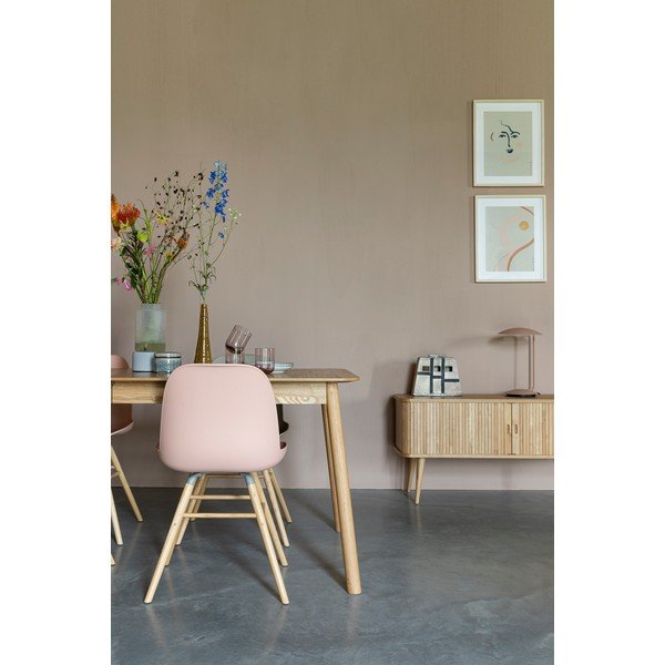 Světle růžové jídelní židle v sadě 2 ks Albert – Zuiver-image-1